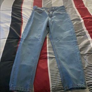 High rise jeans